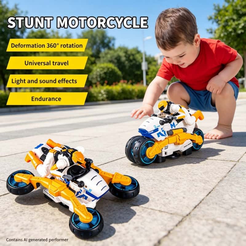 Kids' Toy - Moto électrique transformable pour enfants, jouet
