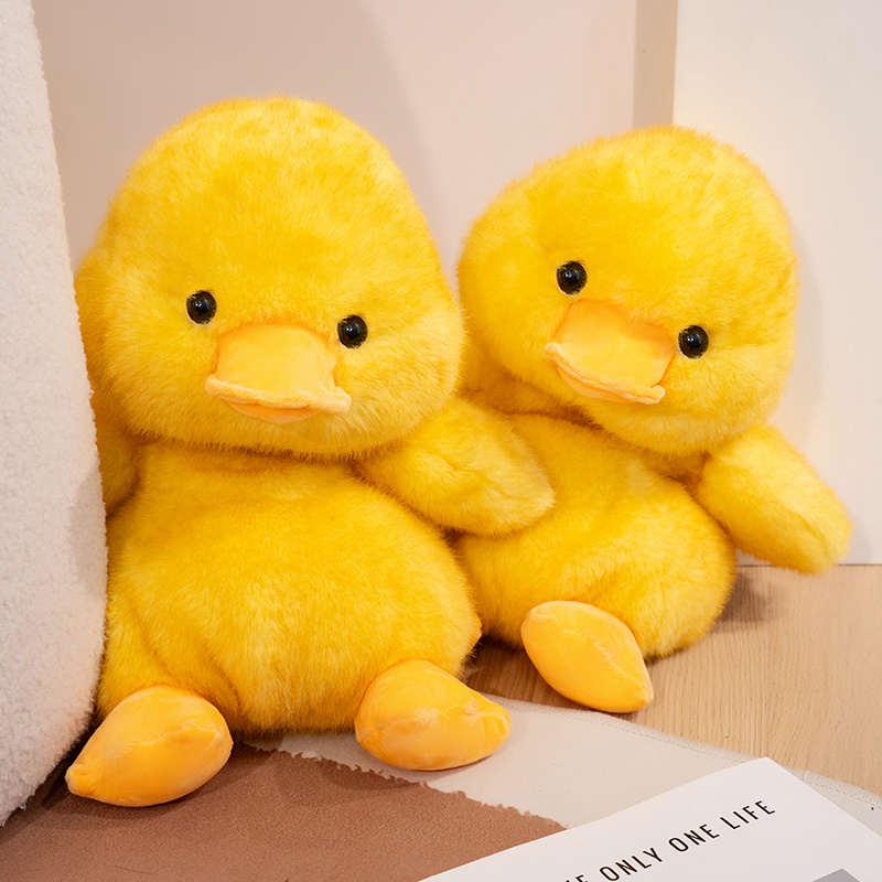 Kids Toys Yellow - Canard en peluche jaune mignon, jouet