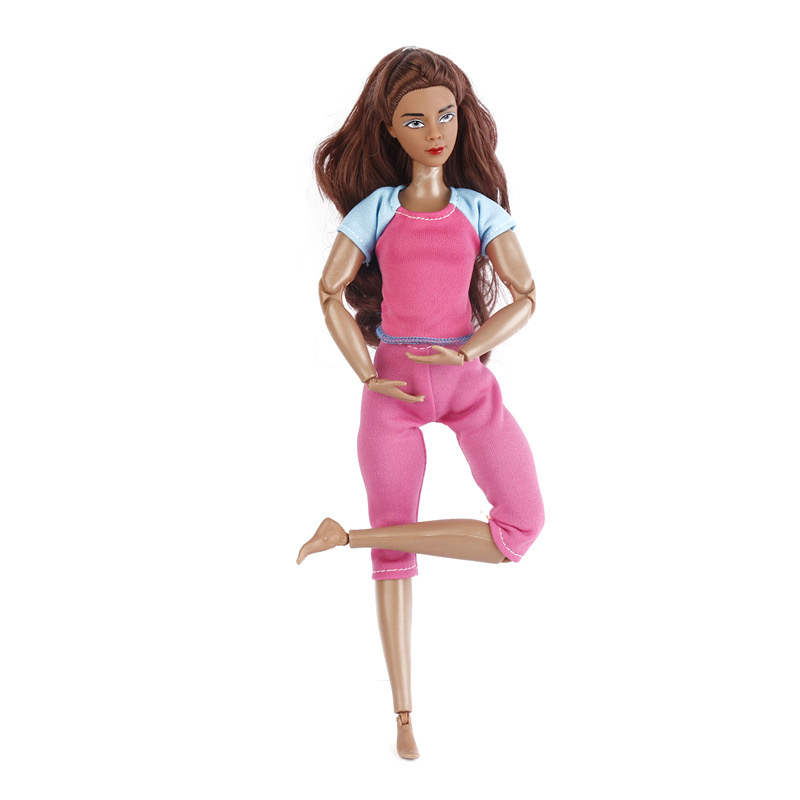 Kids Yoga Toys - Poupée Yoga Sport Figure Mini porter