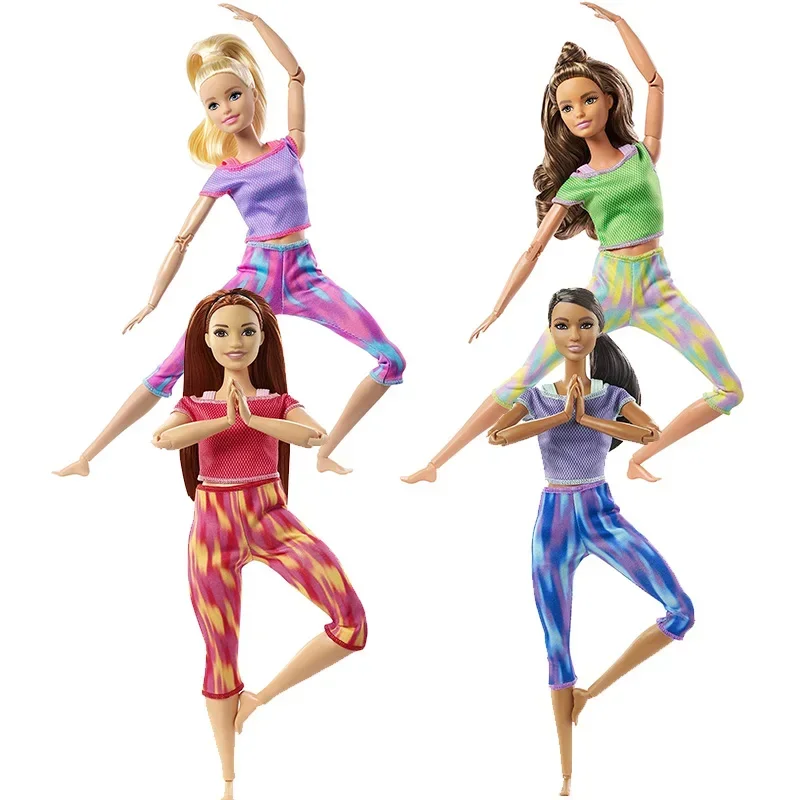 Kids Yoga Toys - JoendocYoga-Poupées Barbie Made To Move pour