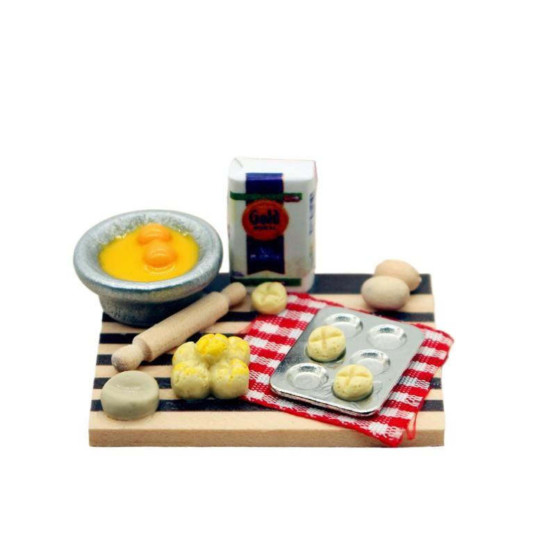 Kids Toys Play Egg - Station de pâtisserie pour maison de