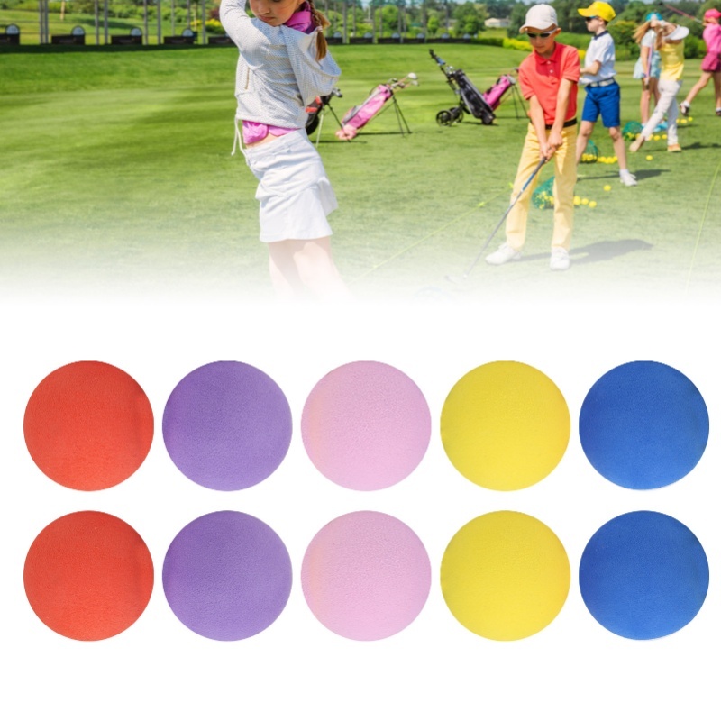 Kids Toys Yellow - Ballon de golf léger pour enfants
