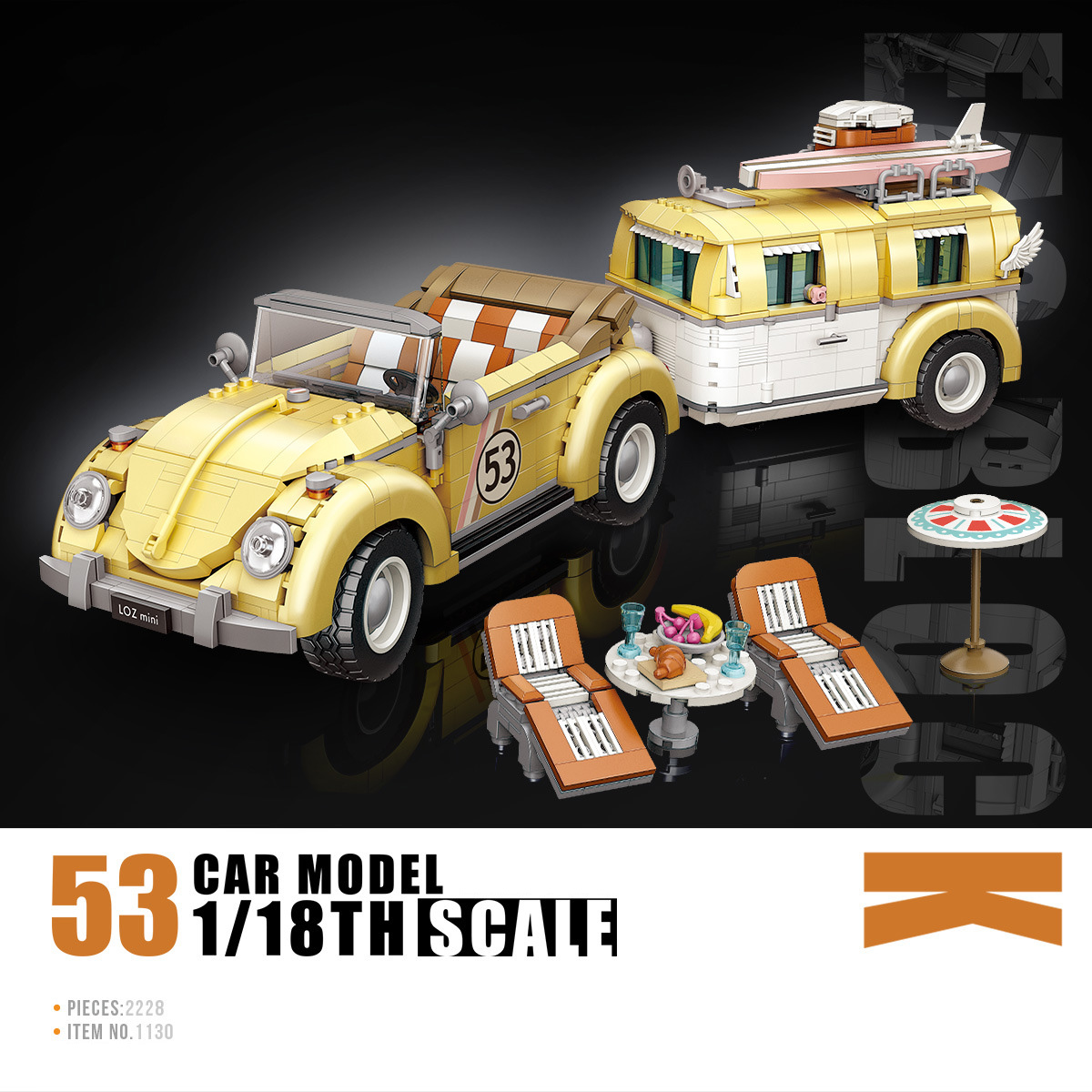 Kids Toys Brands - Idée 1:18 échelle Das Auto coléoptères
