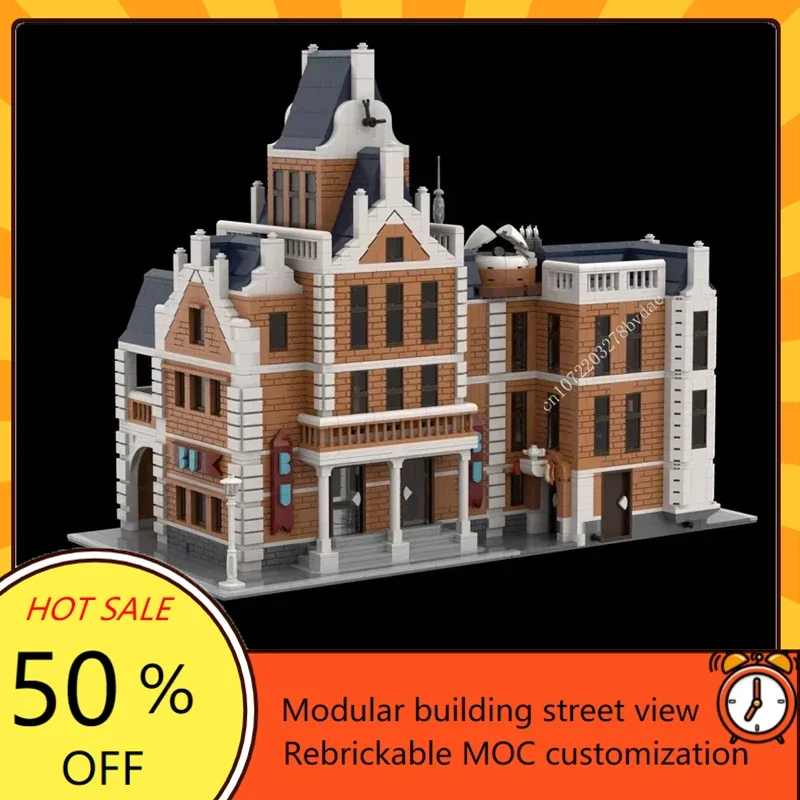 Kids Toys Xmas - 3998 pièces personnalisé MOC modulaire université