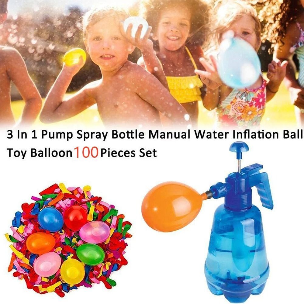 Water Balloon Set - Pompe à ballons d'eau en plastique,