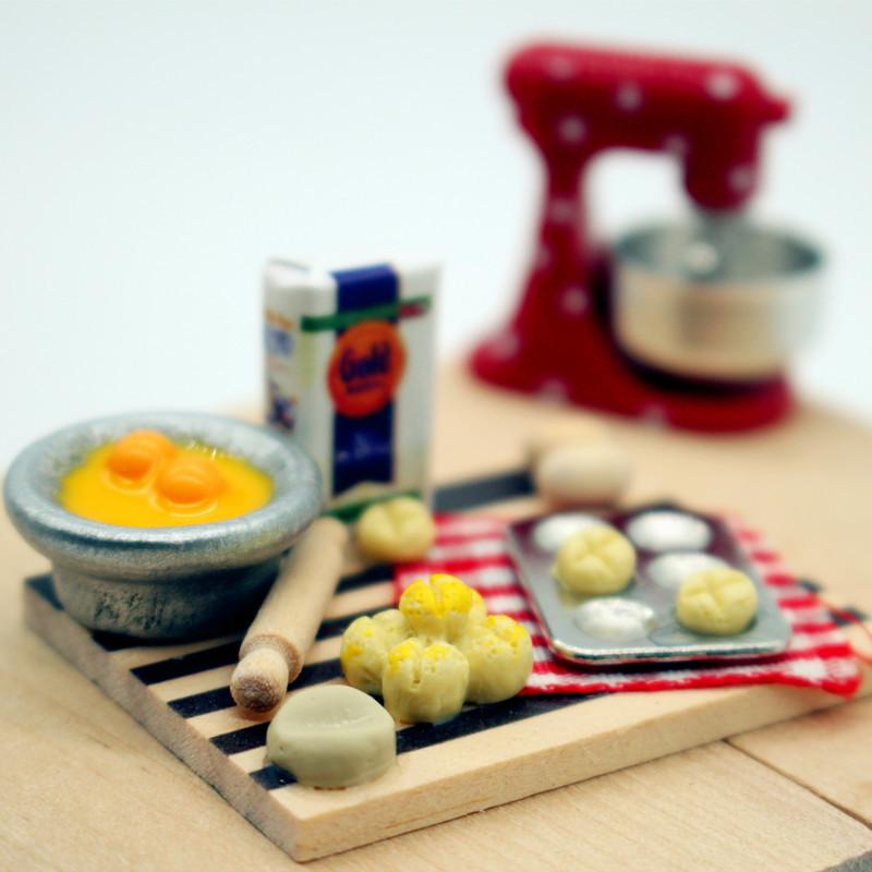 Kids Toys Play Egg - Maison de poupée, jouet alimentaire, Station
