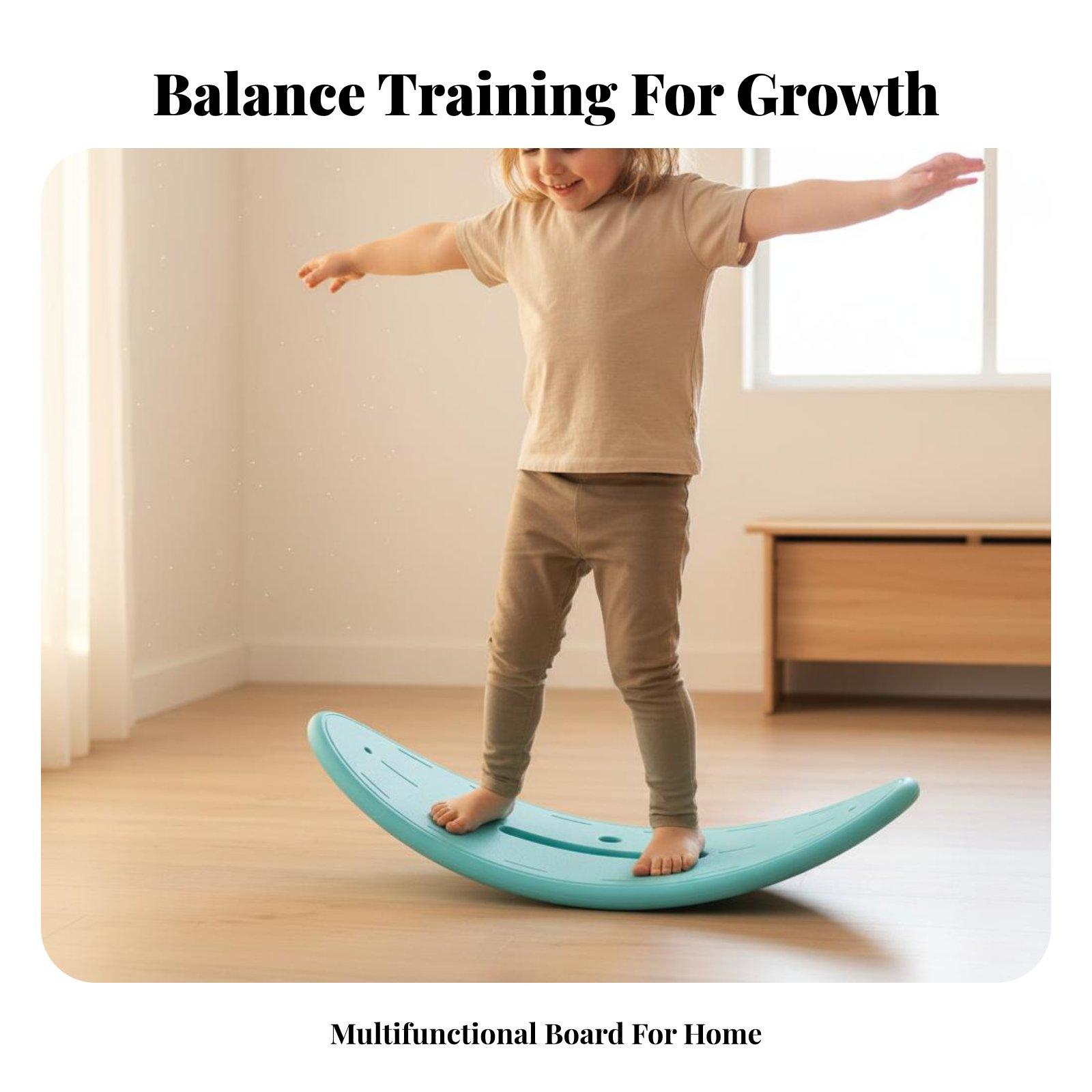 Kids Yoga Toys - Planche d'équilibre de yoga pour tout-petits,