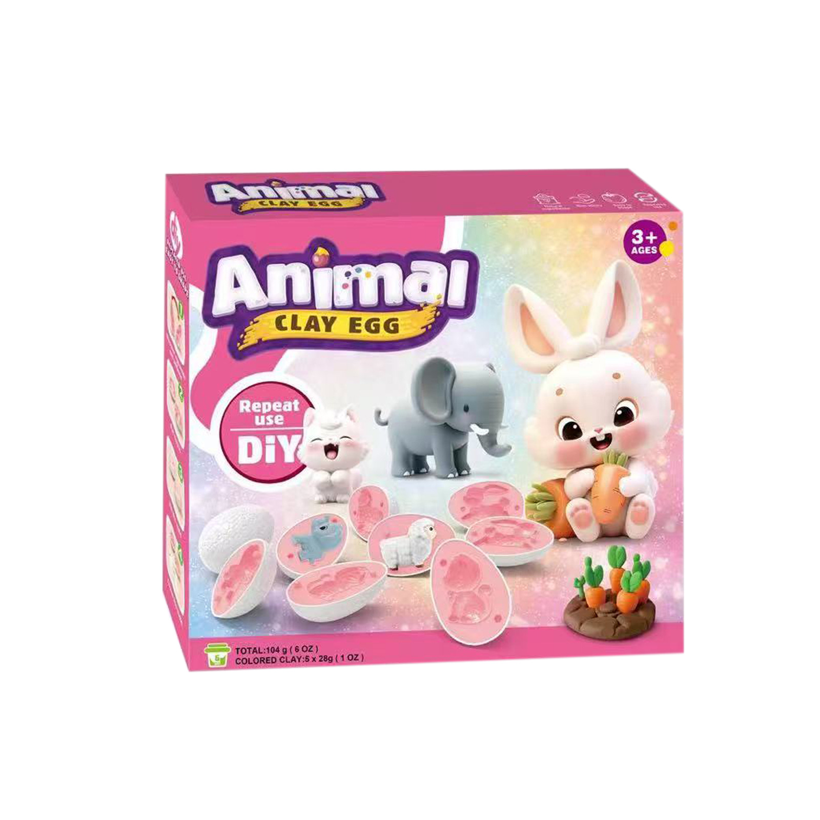 Ensemble d'œufs en argile colo - Kids Toys Play Egg avis et prix