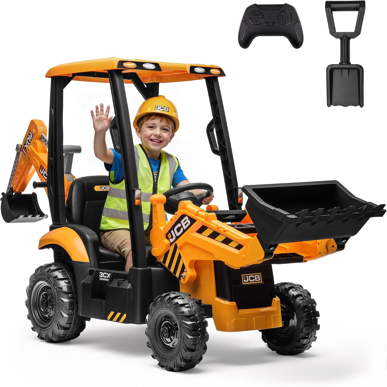 Excavatrice électrique JCB 12V - Kids Toys Jcb avis et prix