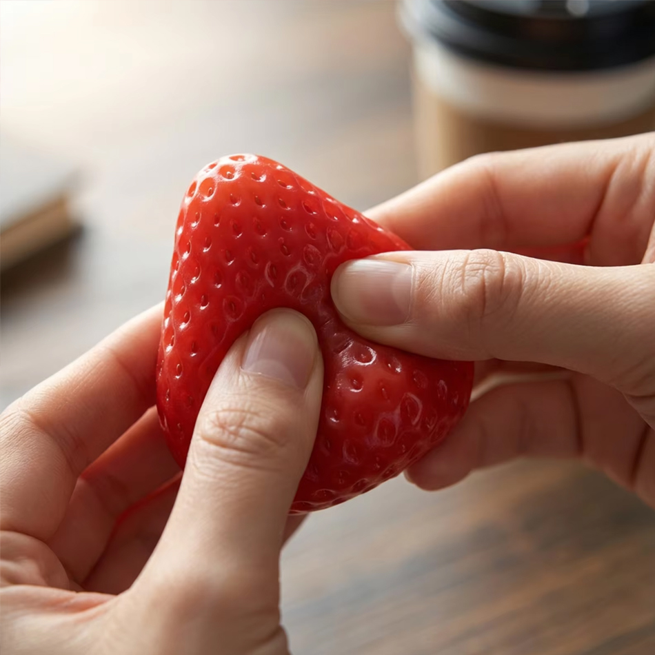 Jouet Squishy Géant Fraise à P - Kids Toys Entertainer avis et prix