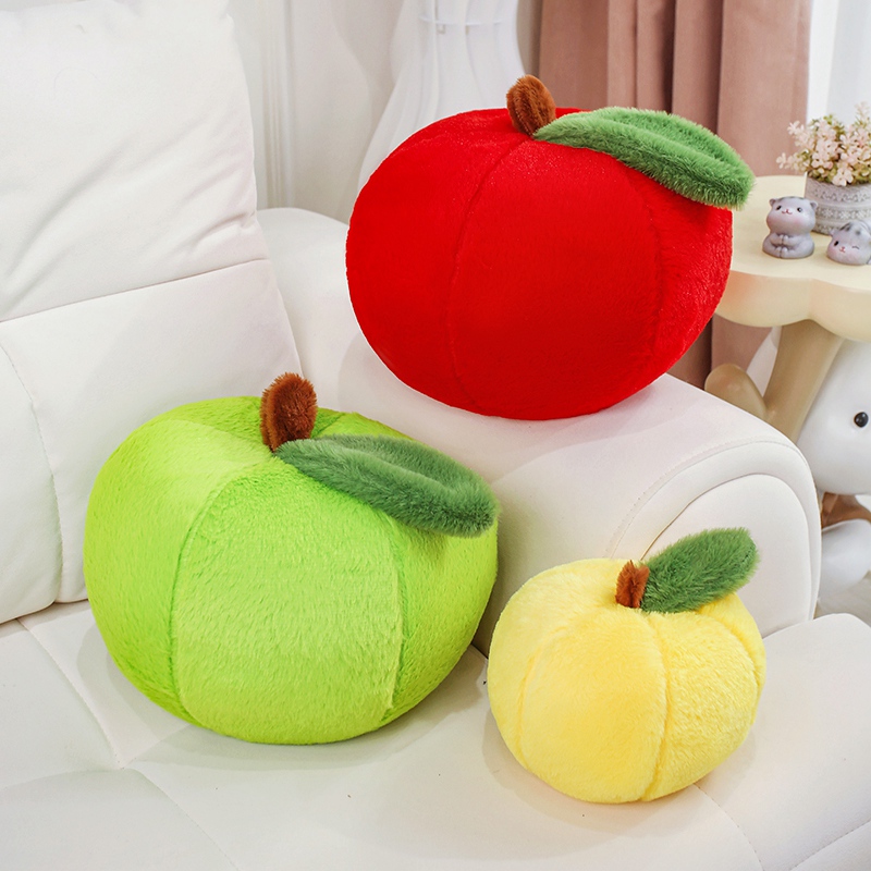 Peluche pomme grande taille, c - Kids Toys Yellow avis et prix