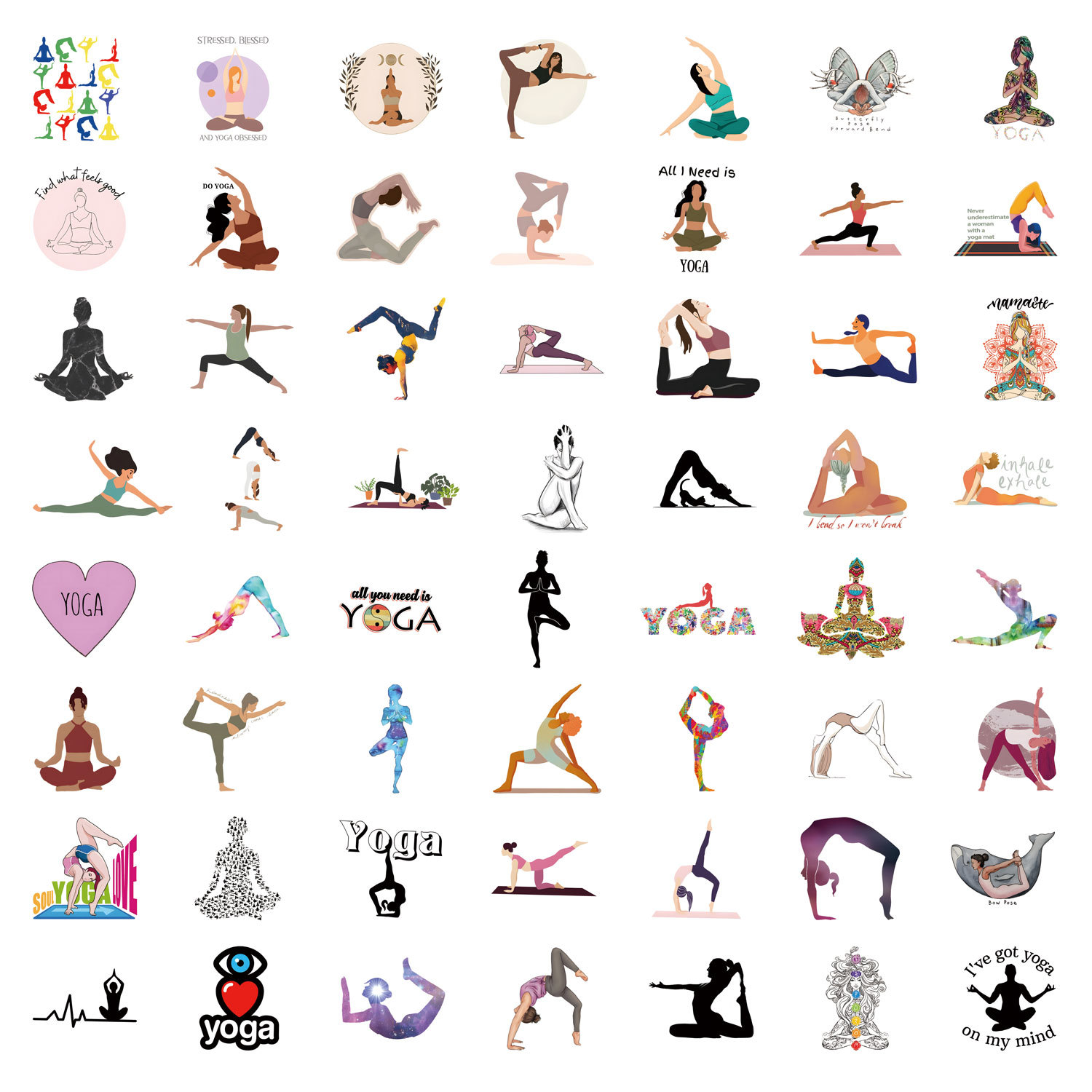 10/55/110 pièces Yoga Yug Fitn - Kids Yoga Toys avis et prix